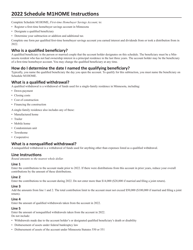 Schedule M1HOME First-Time Homebuyer Savings Account - Minnesota, Page 2