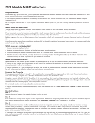 Schedule M1CAT Casualty and Theft - Minnesota, Page 2