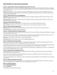 Schedule KF Beneficiary&#039;s Share of Minnesota Taxable Income - Minnesota, Page 6