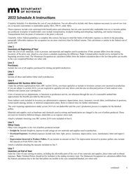 Schedule A Cost of Pellets Produced - Minnesota, Page 2