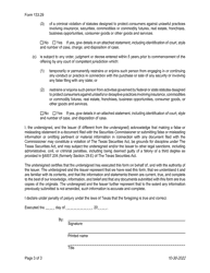 Form 133.29 Intrastate Exemption Notice - Texas, Page 3