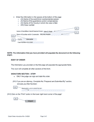 Instructions for Global Orders Form - Nebraska, Page 2