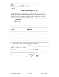 Form CC16:2.33M Annual Packet Ma - Guardianship for a Minor Annual Reporting Forms - Nebraska, Page 11