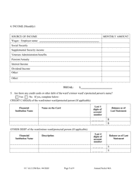 Form CC16:2.33M Annual Packet Ma - Guardianship for a Minor Annual Reporting Forms - Nebraska, Page 7