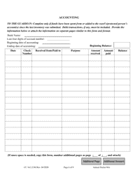 Form CC16:2.33M Annual Packet Ma - Guardianship for a Minor Annual Reporting Forms - Nebraska, Page 8