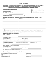 Form CC16:2.36M Annual Packet Md - Guardianship and Conservatorship for a Minor Annual Reporting Forms - Nebraska, Page 2
