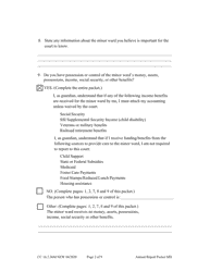 Form CC16:2.36M Annual Packet Md - Guardianship and Conservatorship for a Minor Annual Reporting Forms - Nebraska, Page 4