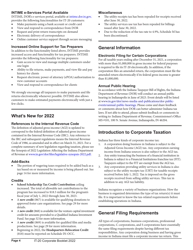 Instructions for Form IT-20, State Form 44275 Indiana Corporate Adjusted Gross Income Tax Return - Indiana, Page 4