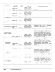 Instructions for Form IT-20, State Form 44275 Indiana Corporate Adjusted Gross Income Tax Return - Indiana, Page 8