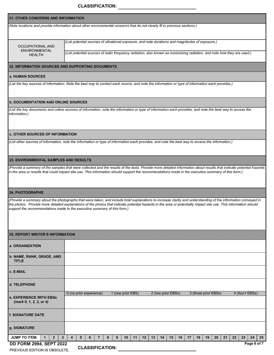 DD Form 2994 Environmental Baseline Survey (Ebs) Report, Page 6
