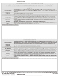 DD Form 2993 Environmental Baseline Survey (Ebs) Checklist, Page 11