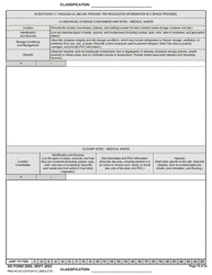 DD Form 2993 Environmental Baseline Survey (Ebs) Checklist, Page 15