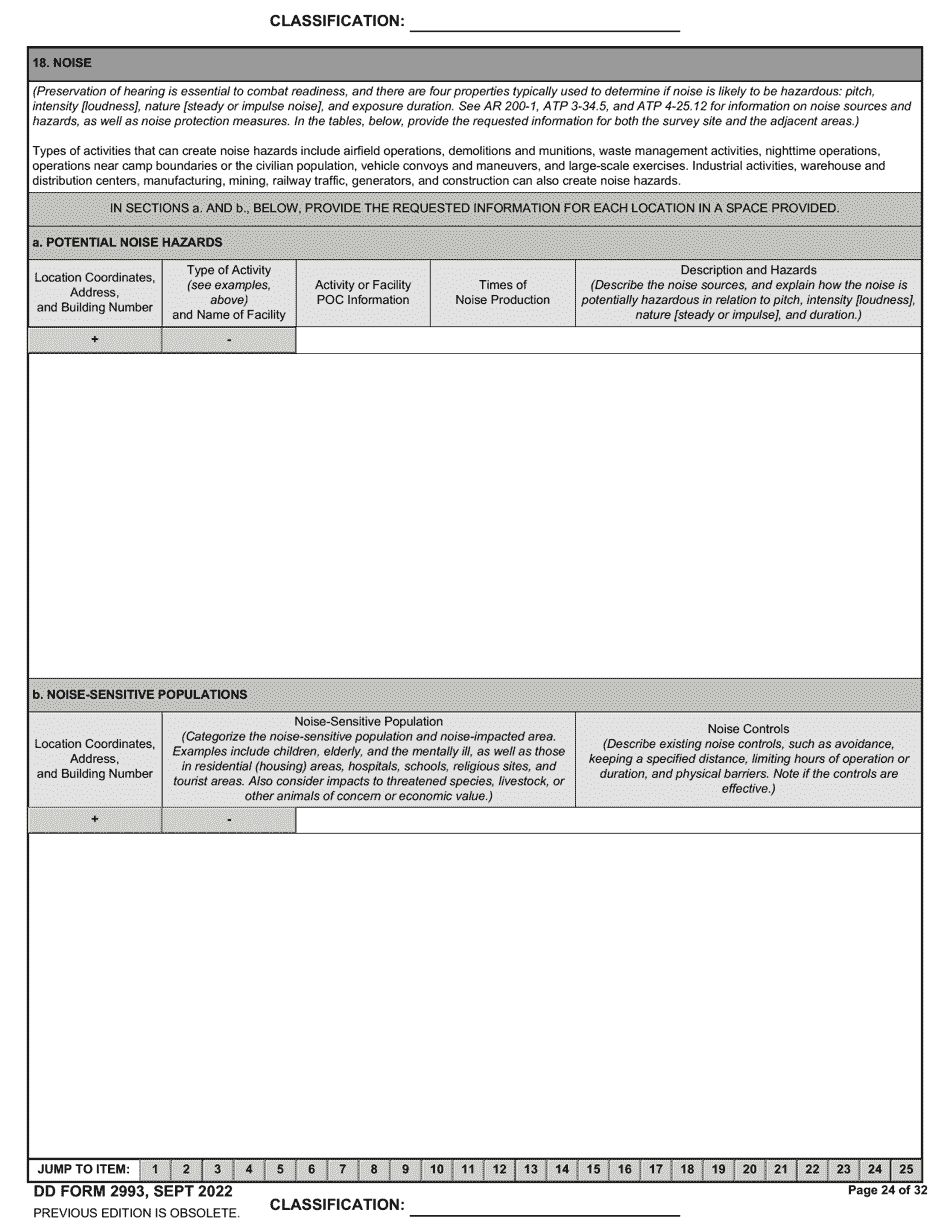 DD Form 2993 Environmental Baseline Survey (Ebs) Checklist, Page 24