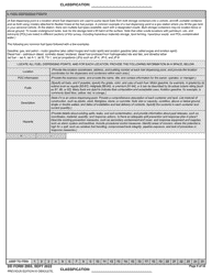 DD Form 2993 Environmental Baseline Survey (Ebs) Checklist, Page 9