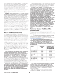 Instructions for IRS Form 8606 Nondeductible Iras, Page 5