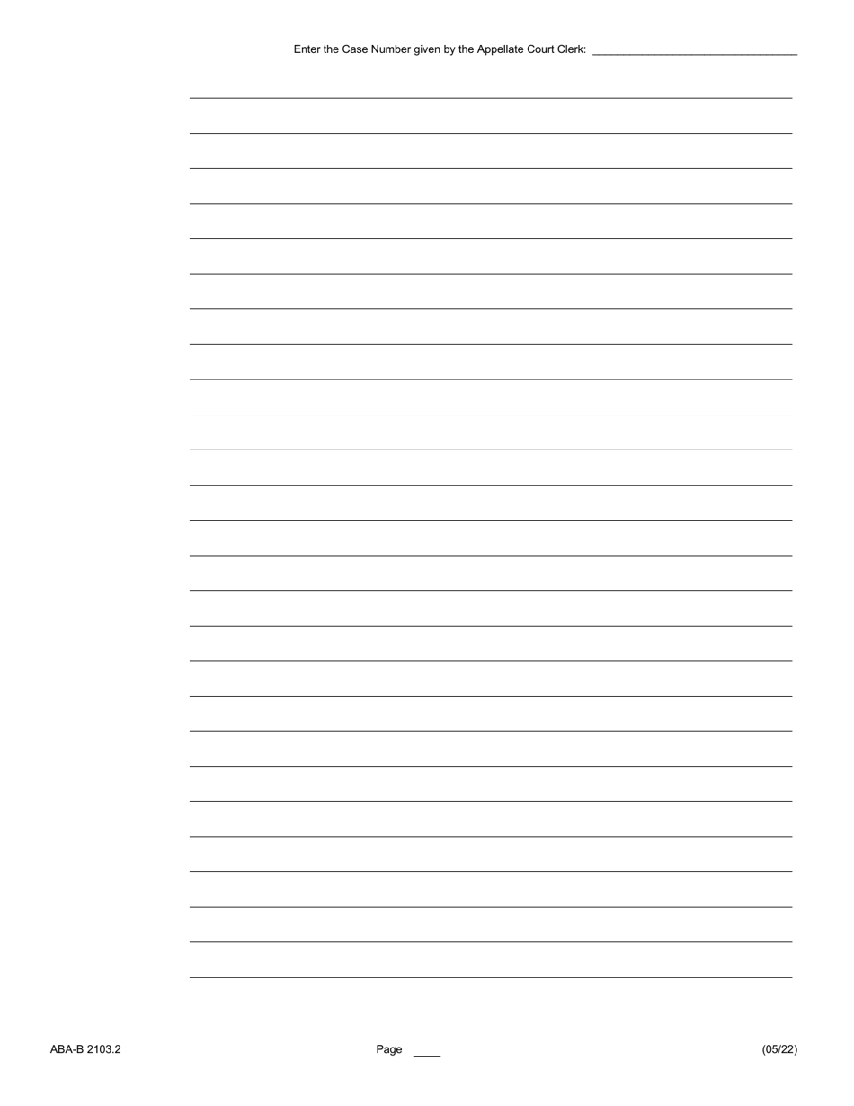 Form ABA-B2103.2 Appellants Brief - Illinois, Page 11