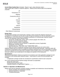Form EQP2275 Application to Construct or Improve Treatment Device - Michigan, Page 3