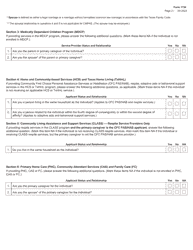 Form 1734 Service Provider and Employer Certification of Relationship Status for Cds - Texas, Page 2