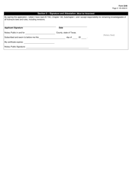 Form 3248 Chemical Dependency Counselor Intern Registration Application - Licensure by Exam With Degree or Internship - Texas, Page 2