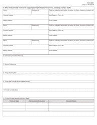 Form 2603 Star Kids Individual Service Plan (Isp) Narrative - Texas, Page 3