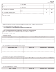 Form 2603 Star Kids Individual Service Plan (Isp) Narrative - Texas, Page 6