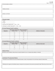 Form 2260 Permanency Planning Instrument (Ppi) for Children Under 22 Years of Age (Family Directed Plan) - Texas, Page 2