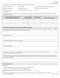 Form 2260 Permanency Planning Instrument (Ppi) for Children Under 22 Years of Age (Family Directed Plan) - Texas, Page 3