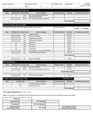 Form 6500 Individual Plan of Care (Ipc) - Texas, Page 2