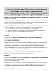 Form ADO201 Instructions - Stepparent Adoption (Uncontested) - Minnesota, Page 10