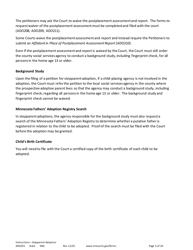 Form ADO201 Instructions - Stepparent Adoption (Uncontested) - Minnesota, Page 5