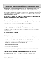 Form ADO201 Instructions - Stepparent Adoption (Uncontested) - Minnesota, Page 8