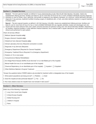 Form 3228 Application for a License to Operate a General or Special Hospital - Texas, Page 2