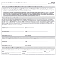 Form 3228 Application for a License to Operate a General or Special Hospital - Texas, Page 4