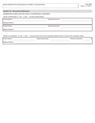 Form 3228 Application for a License to Operate a General or Special Hospital - Texas, Page 5