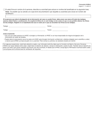 Formulario H1826-S Divulgacion De Informacion Del Caso - Texas (Spanish), Page 2