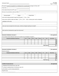 Form 6501 Individual Program Plan - Texas, Page 10