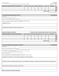 Form 6501 Individual Program Plan - Texas, Page 20