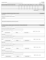 Form 6501 Individual Program Plan - Texas, Page 21