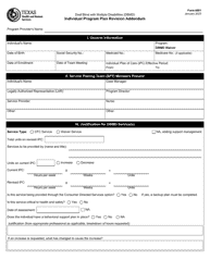 Form 6501 Individual Program Plan - Texas, Page 27