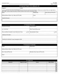 Form 6501 Individual Program Plan - Texas, Page 2