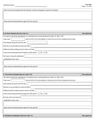 Form 6501 Individual Program Plan - Texas, Page 9