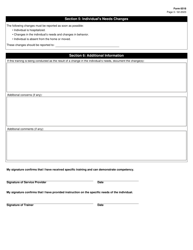 Form 6518 Record of Completion for Individual Specific Training - Texas, Page 3