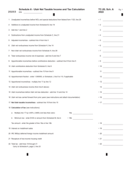 Form TC-20 Utah Corporation Franchise and Income Tax Return - Utah, Page 3