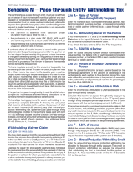 Instructions for Form TC-65 Utah Partnership/Limited Liability Partnership/Limited Liability Company Return of Income - Utah, Page 23