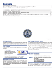 Instructions for Form TC-65 Utah Partnership/Limited Liability Partnership/Limited Liability Company Return of Income - Utah, Page 2