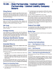 Instructions for Form TC-65 Utah Partnership/Limited Liability Partnership/Limited Liability Company Return of Income - Utah, Page 7