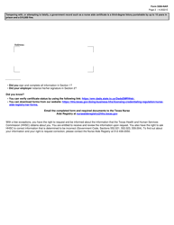 Form 5506-NAR Employment Verification - Texas, Page 2