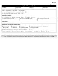 Form 3033 Hemophilia Assistance Program (Hap) Application - Texas, Page 3