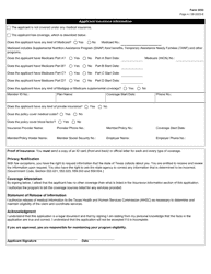 Form 3033 Hemophilia Assistance Program (Hap) Application - Texas, Page 4