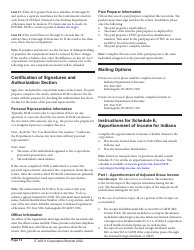 Instructions for Form IT-20S, State Form 10814 Indiana S Corporation Income Tax Return - Indiana, Page 14